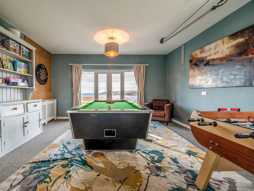 Games room | Kildonan, Dundonnell