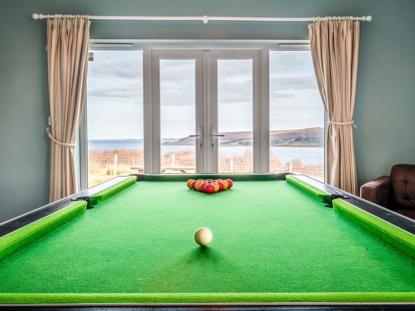 Games room | Kildonan, Dundonnell