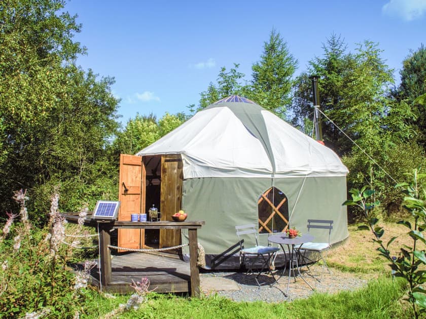 Troed Rhiw Goch Yurts - Rowan Yurt