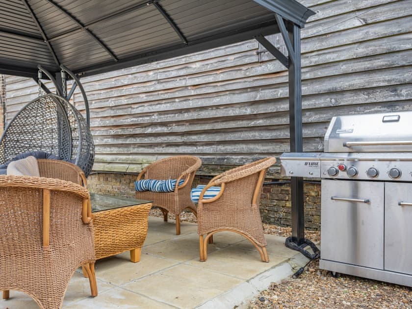 Outdoor area | The Anchor, Sutton, Nr Ely