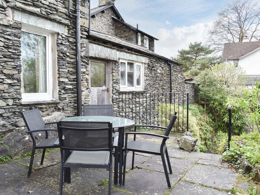 Patio | Stable Cottage - Yew Tree Cottage & Stable Cottage, Windermere