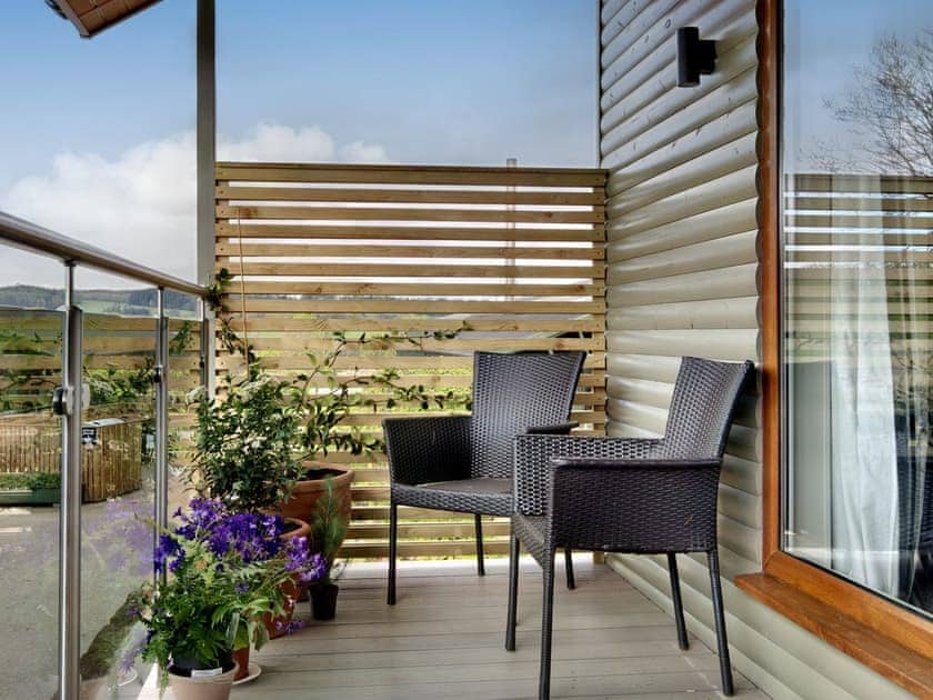 Terrace | Woodhouse Lodge, Pooley Bridge, Ullswater