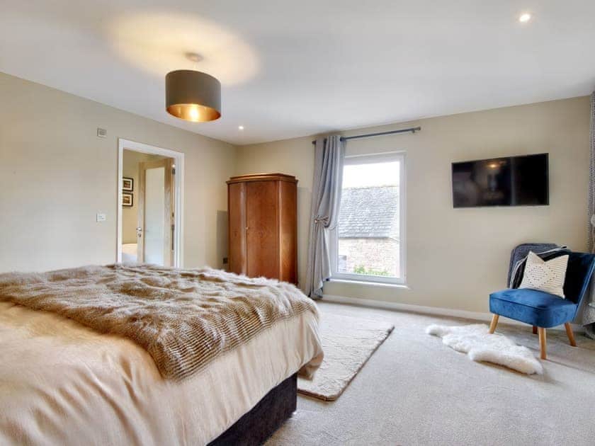 Double bedroom | Woodhouse Lodge, Pooley Bridge, Ullswater