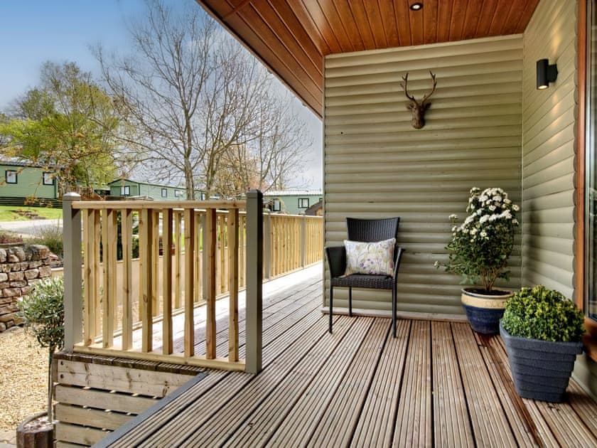 Terrace | Woodhouse Lodge, Pooley Bridge, Ullswater