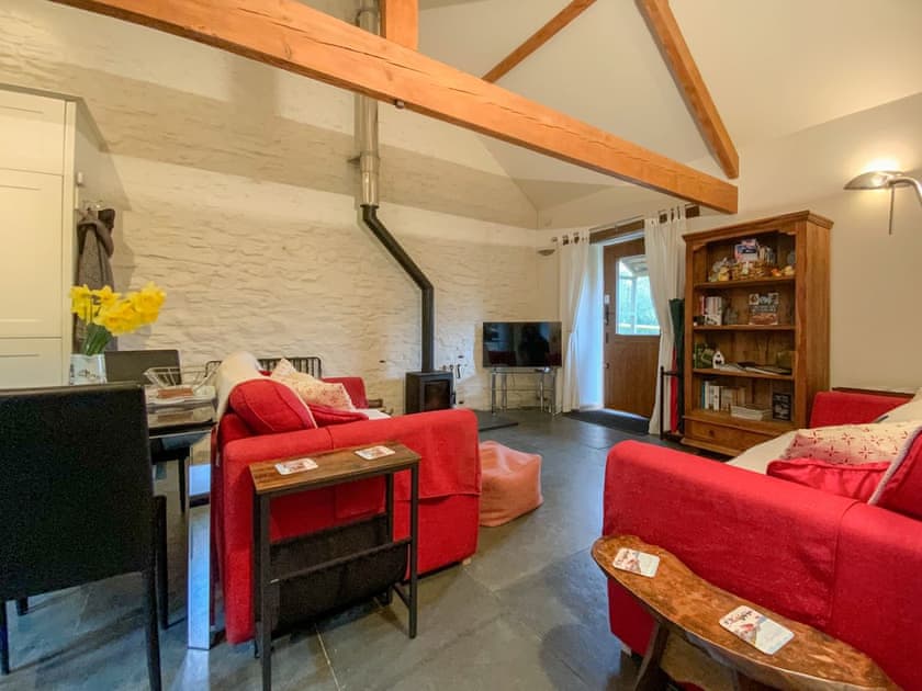 Open plan living space | The Little Barn, Holsworthy