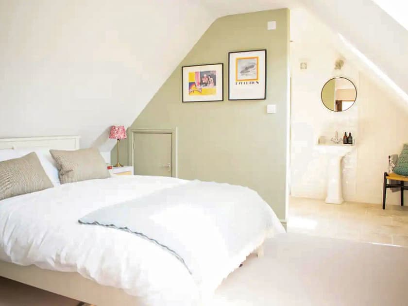 Double bedroom | Woodvale Loft, Croford, near Wiveliscombe