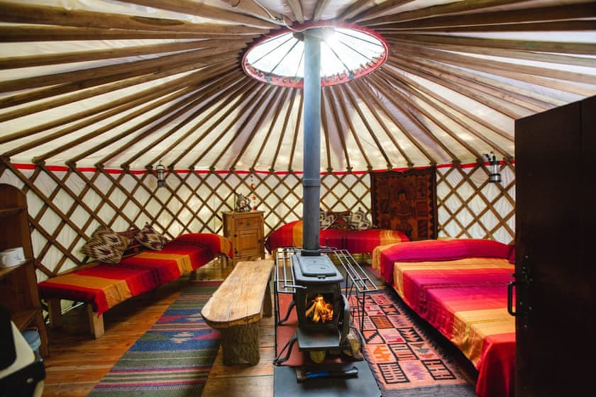 Mongolian Ger | Larkhill Tipis and Yurts, Carmarthen