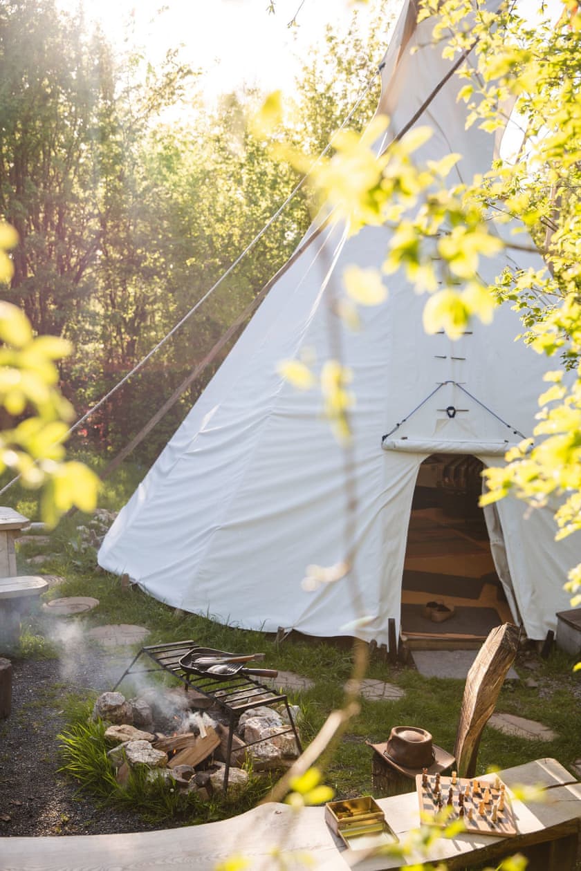 Native American Tipi | Larkhill Tipis and Yurts, Carmarthen