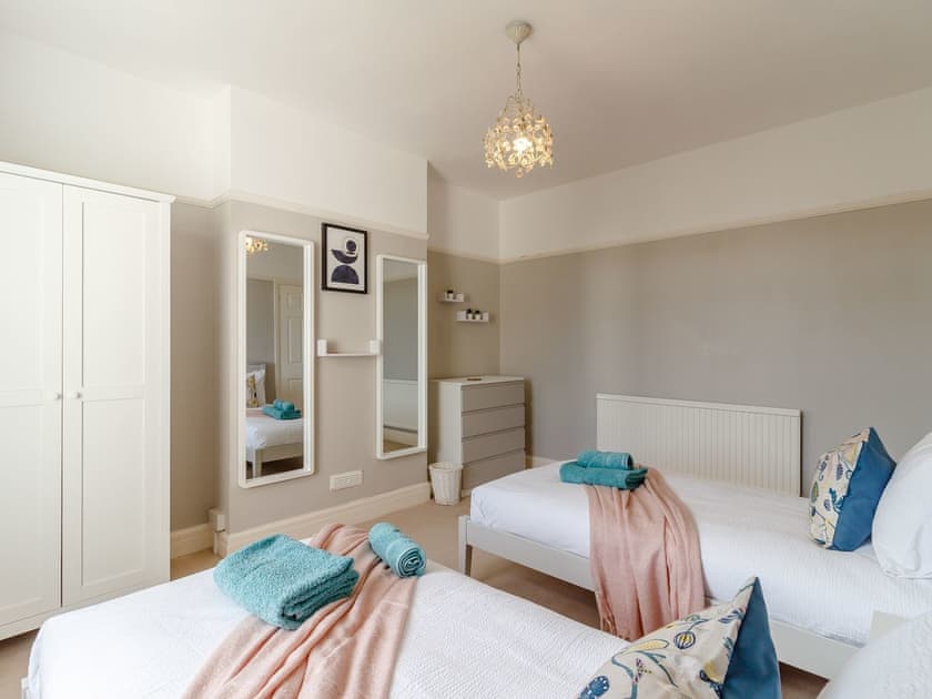 Twin bedroom | Court House, Porthcawl