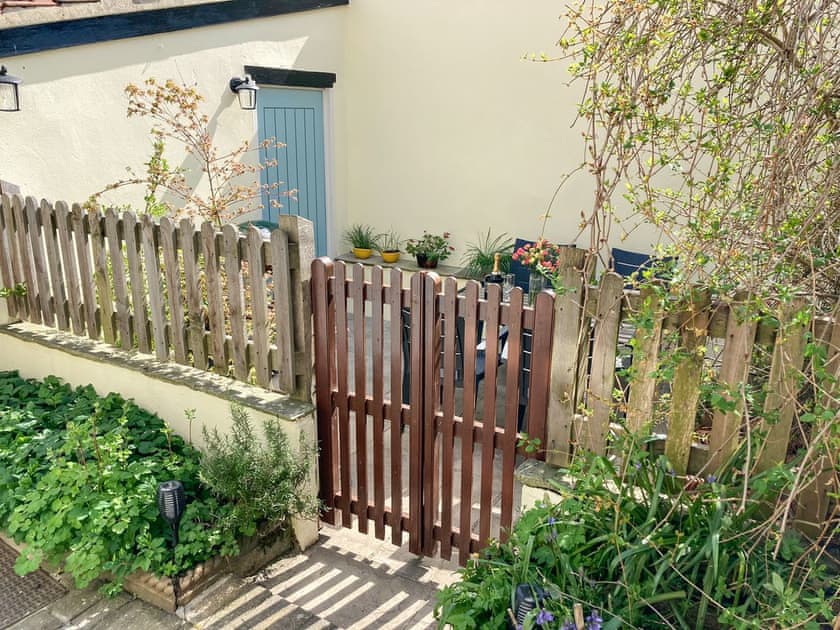 Secluded Enclosed courtyard garden  | Forge View Cottage, Thornton-le-Dale, near Pickering