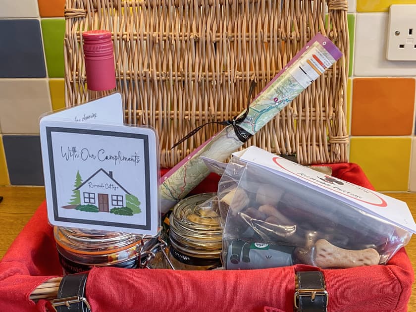 Welcome pack - Please let the owner know in advance if your stay is for a special occasion  | Riverside Cottage, Drumnadrochit, near Loch Ness