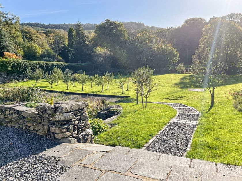 Outdoor area | Sandfold Farm, Bowness on Windermere
