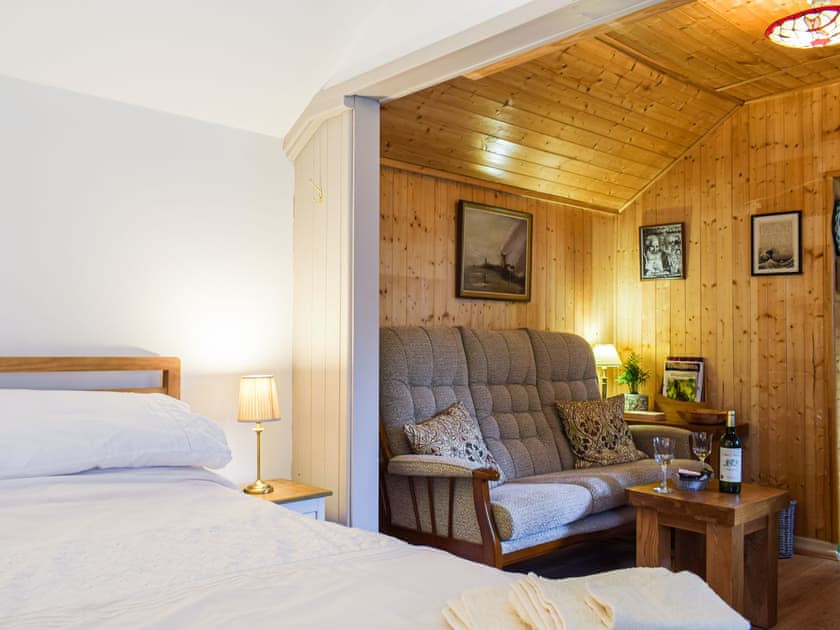 Double bedroom | Woodcarver’s Cottage, Spring Village