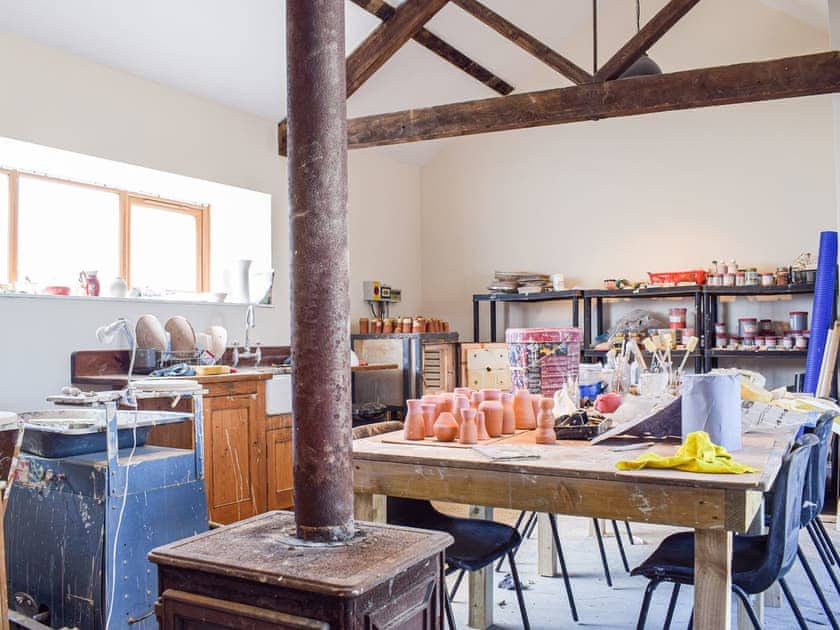 Pottery studio | Wheelwright Cottage, Clunbury