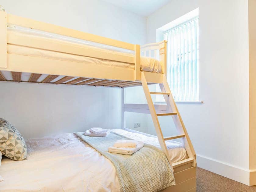 Bunk bedroom | Claro Cottage - Stables Retreats, Pateley Bridge, near Harrogate