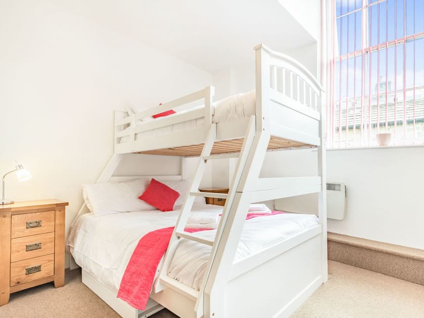 Bunk bedroom | Shire Cottage - Stables Retreats, Pateley Bridge, near Harrogate