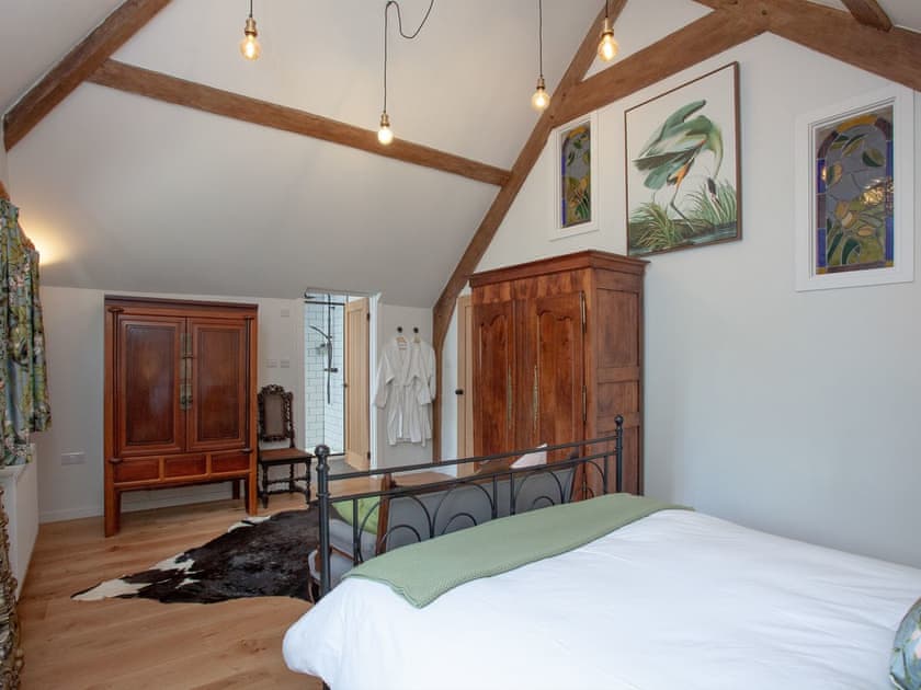 Master bedroom | Keepers Lodge, Knowstone