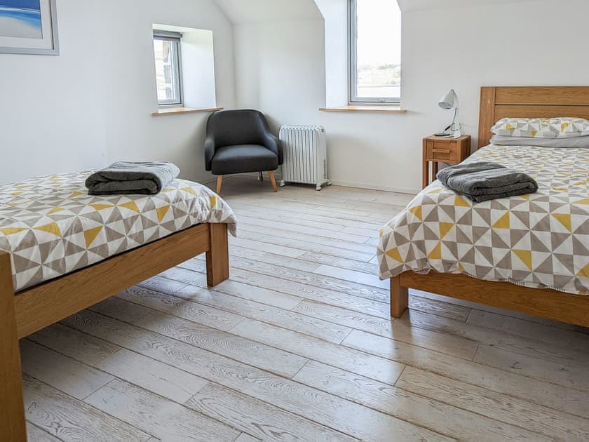 Twin bedroom | The Beach House, Uiginish, near Dunvegan