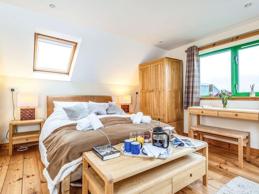 Master bedroom | Longa House, Gairloch