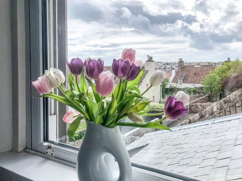 View over the rooftops | The Hideaway, Anstruther