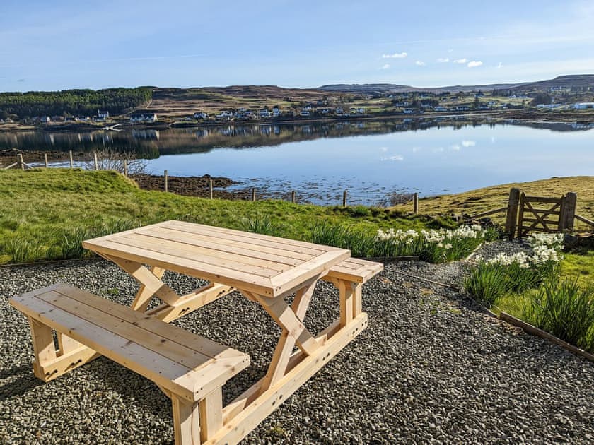 Sitting-out-area | The Beach House, Uiginish, near Dunvegan