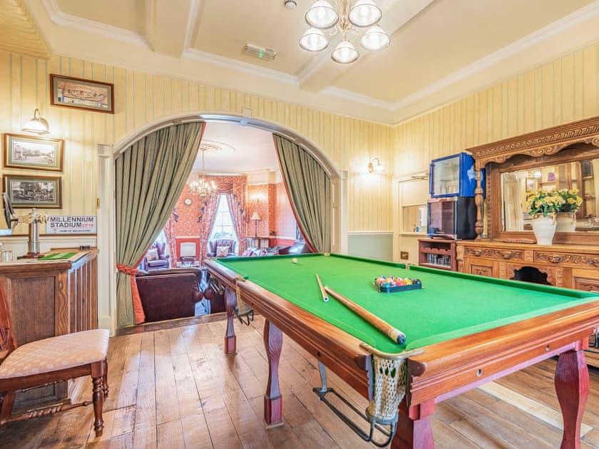 Games room | Edderton Hall Country House, Welshpool