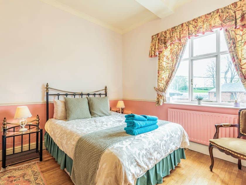 Double bedroom | Edderton Hall Country House, Welshpool
