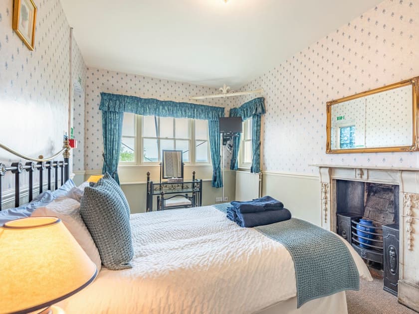 Double bedroom | Edderton Hall Country House, Welshpool