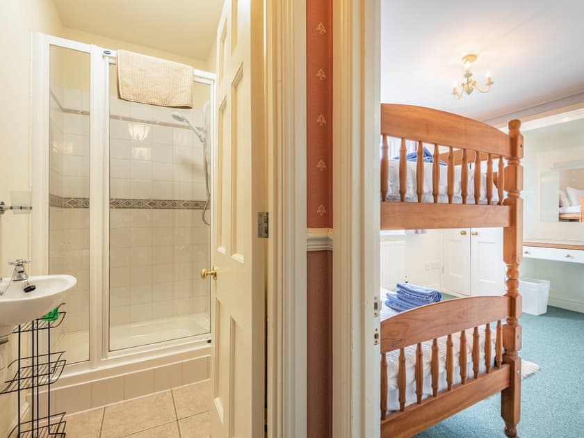 Bunk bedroom | Edderton Hall Country House, Welshpool