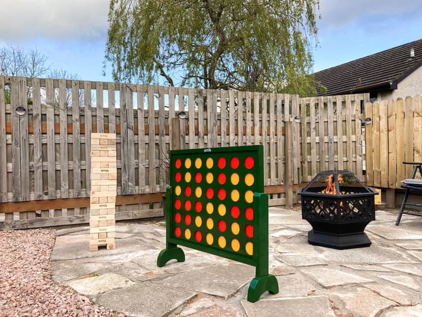 Patio | Holly Cottage, Palnackie, near Castle Douglas