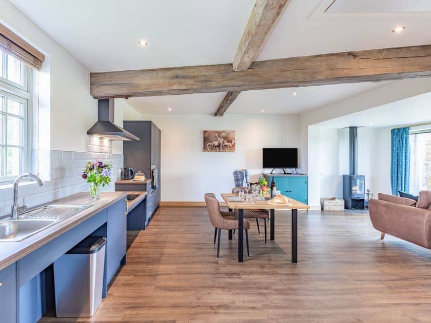 Kitchen/diner | The Tack Room - Castle Chase Cottages, Ayston, Nr Uppingham