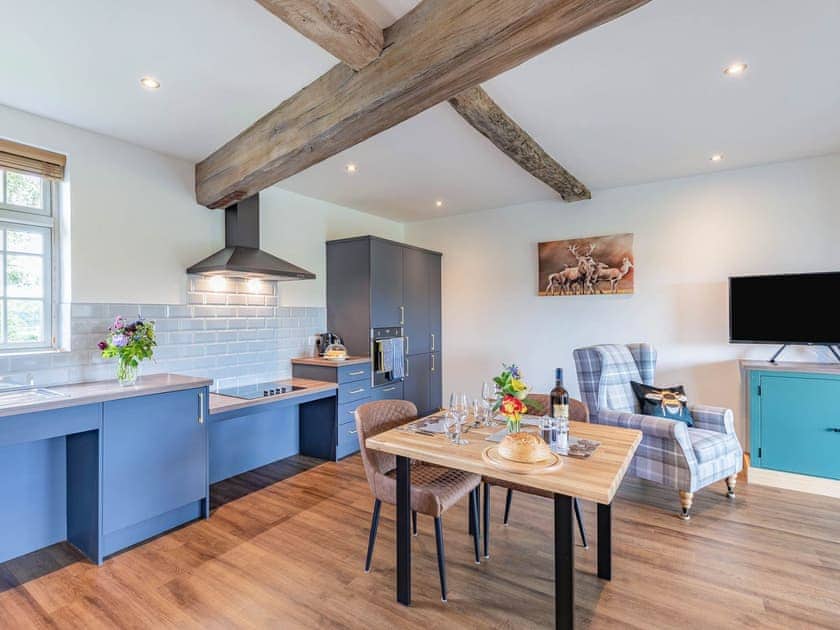 Kitchen/diner | The Tack Room - Castle Chase Cottages, Ayston, Nr Uppingham