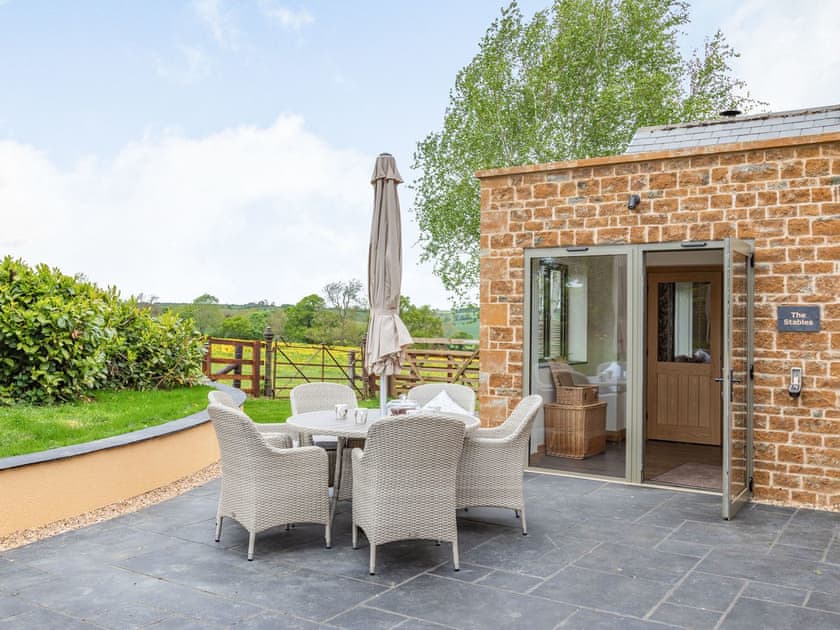 Patio | The Old Stables - Castle Chase Cottages, Ayston, Nr Uppingham