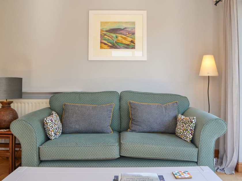Living area With view over front garden | Pippin Howe, Seaton
