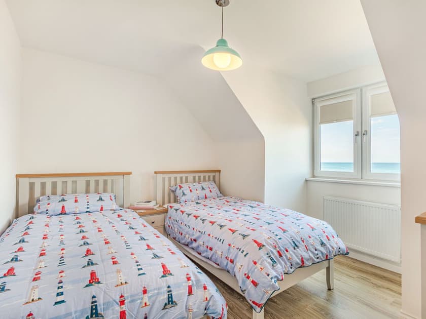 Twin bedroom | Headland View, Waters Edge, near Banff