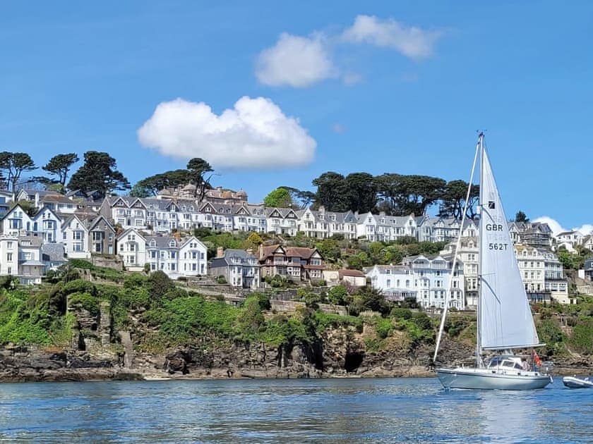 Apartment seen from the Estuary  | The Wheelhouse, Fowey