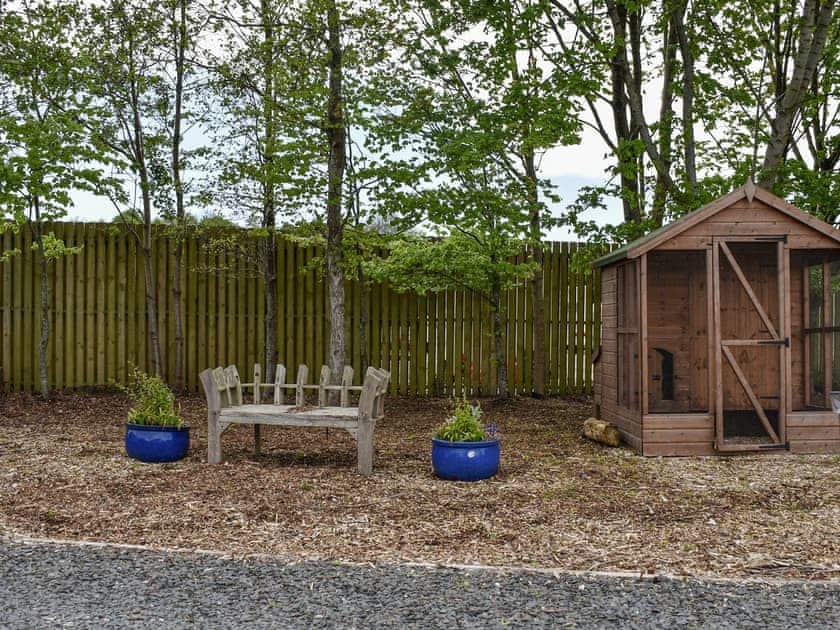 Outdoor area | Pine Lodge - Dale Garth Lodges, Mascalles, near Ulverston