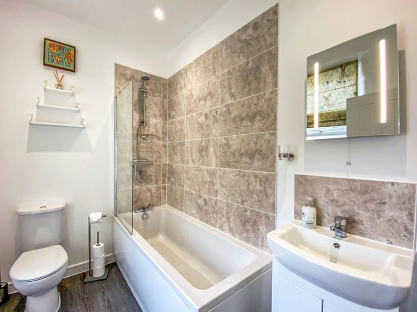 Bathroom | The Falstone Apartment, Torquay