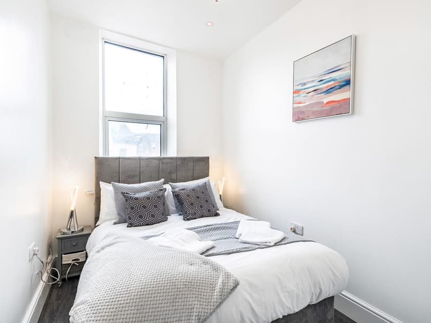 Double bedroom | Sea View Apartment One - Fylde Coast, Blackpool