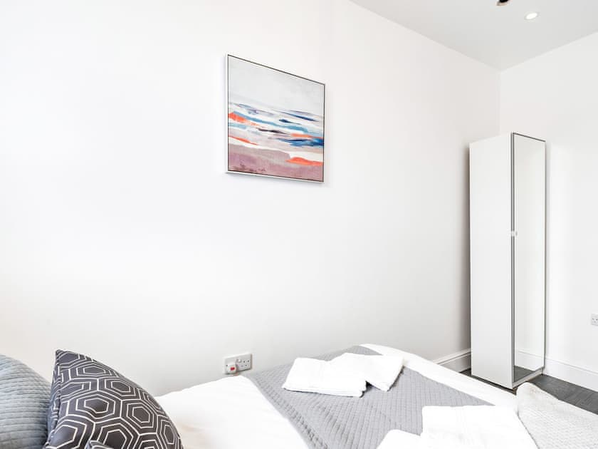 Double bedroom | Sea View Apartment One - Fylde Coast, Blackpool