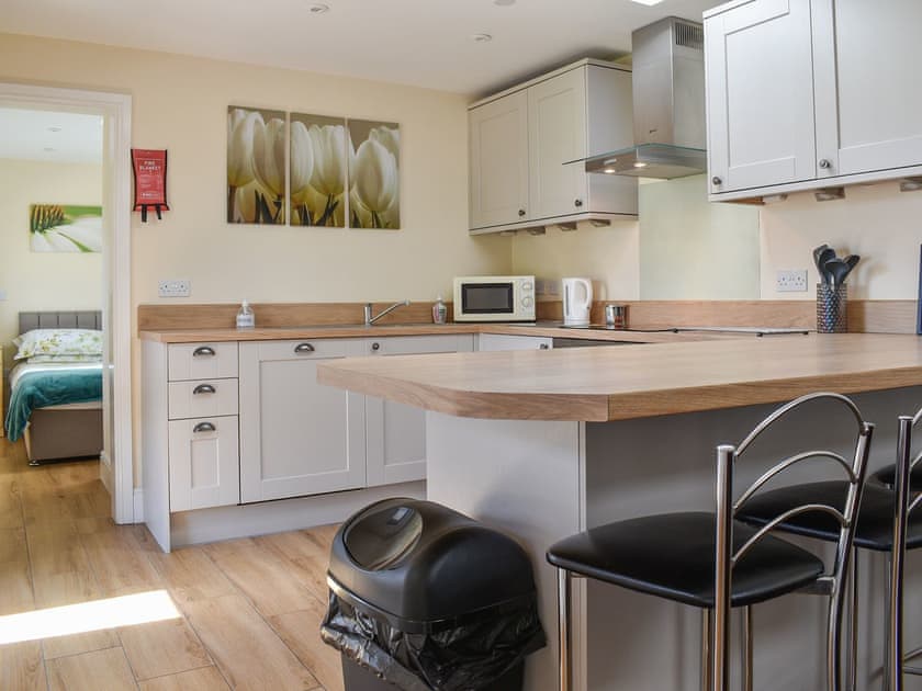 Kitchen area | Sherwood Forest Lodge 1 - Sherwood Forest Lodges, Kings Clipstone, near Mansfield