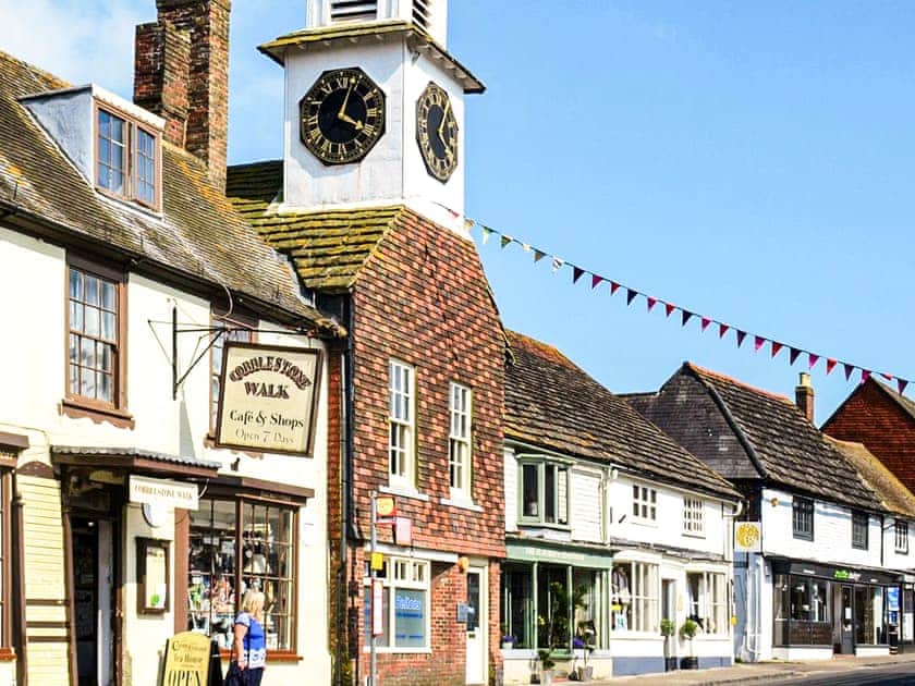 Steyning High Street 1 minute from cottage  | Shepherds Cottage, Steyning