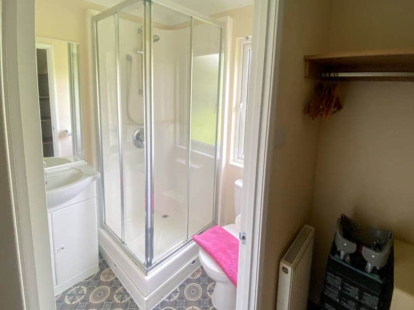Shower room | Wye Lodge - Boatside, Aberedw, near Builth Wells