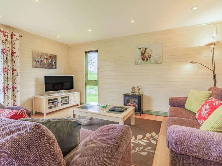 Living area | Foxglove Lodge - Higher Shorston Lakes and Lodges, Holsworthy, near Bude