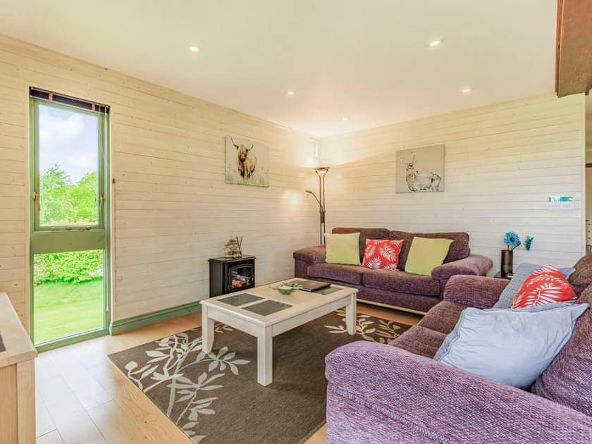 Living area | Foxglove Lodge - Higher Shorston Lakes and Lodges, Holsworthy, near Bude