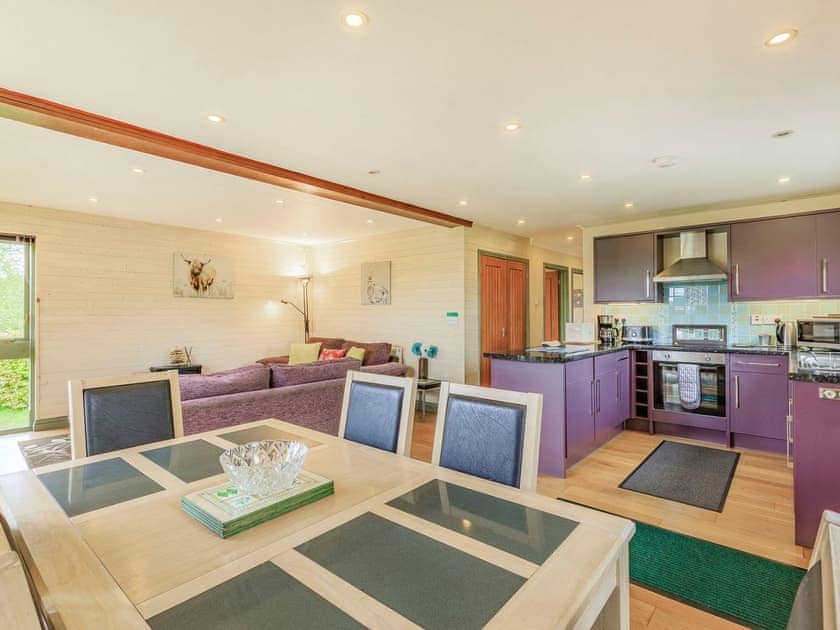 Dining Area | Foxglove Lodge - Higher Shorston Lakes and Lodges, Holsworthy, near Bude