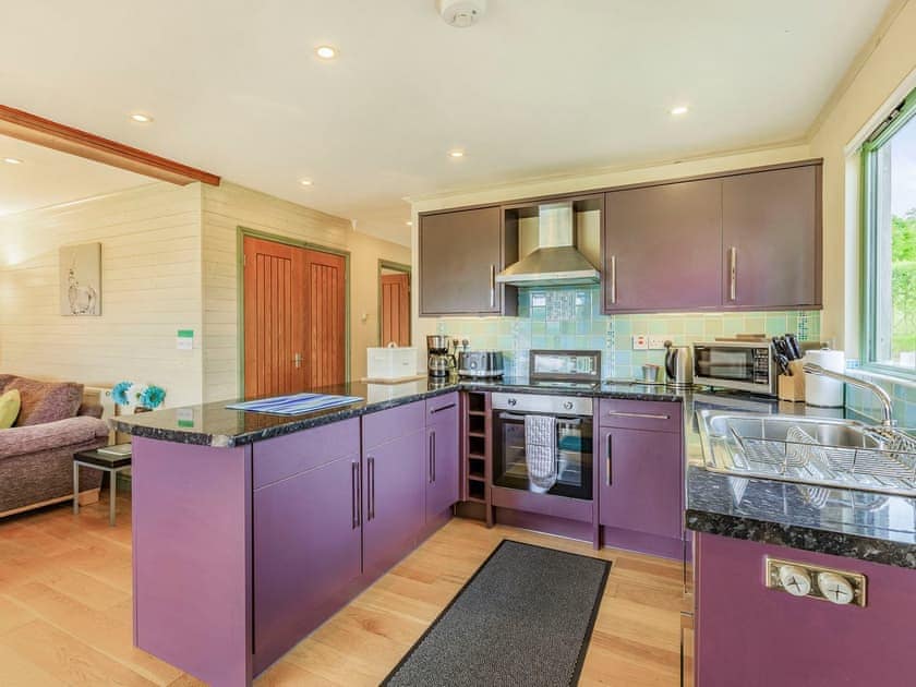 Kitchen | Foxglove Lodge - Higher Shorston Lakes and Lodges, Holsworthy, near Bude