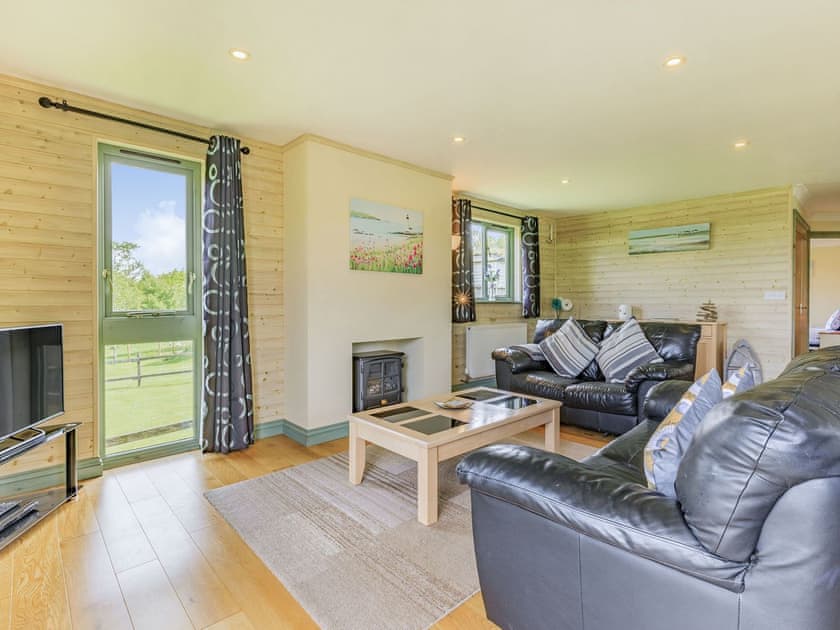 Living area | Bluebell Lodge - Higher Shorston Lakes and Lodges, Holsworthy, near Bude