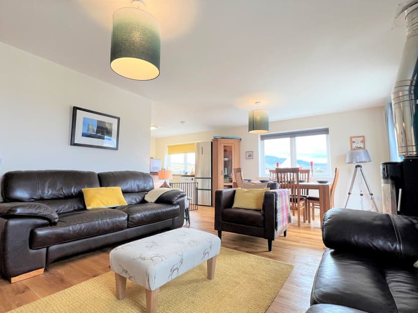 Open plan living space | Hirta Cottage, Staffin, near Portree