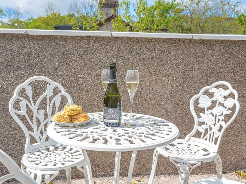 Sitting-out-area | Beeswax Cottage, Dalton-in-Furness